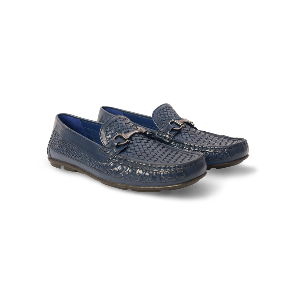 Harappa - Full Veg Burnish Buff Calf - Navy