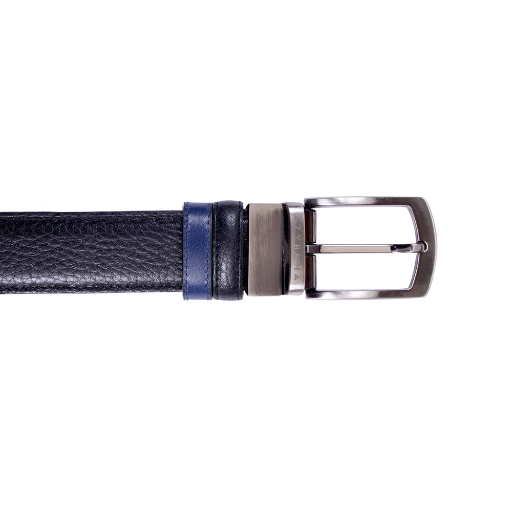 Reverso - Arcot Floater - Black - American Calf - Navy