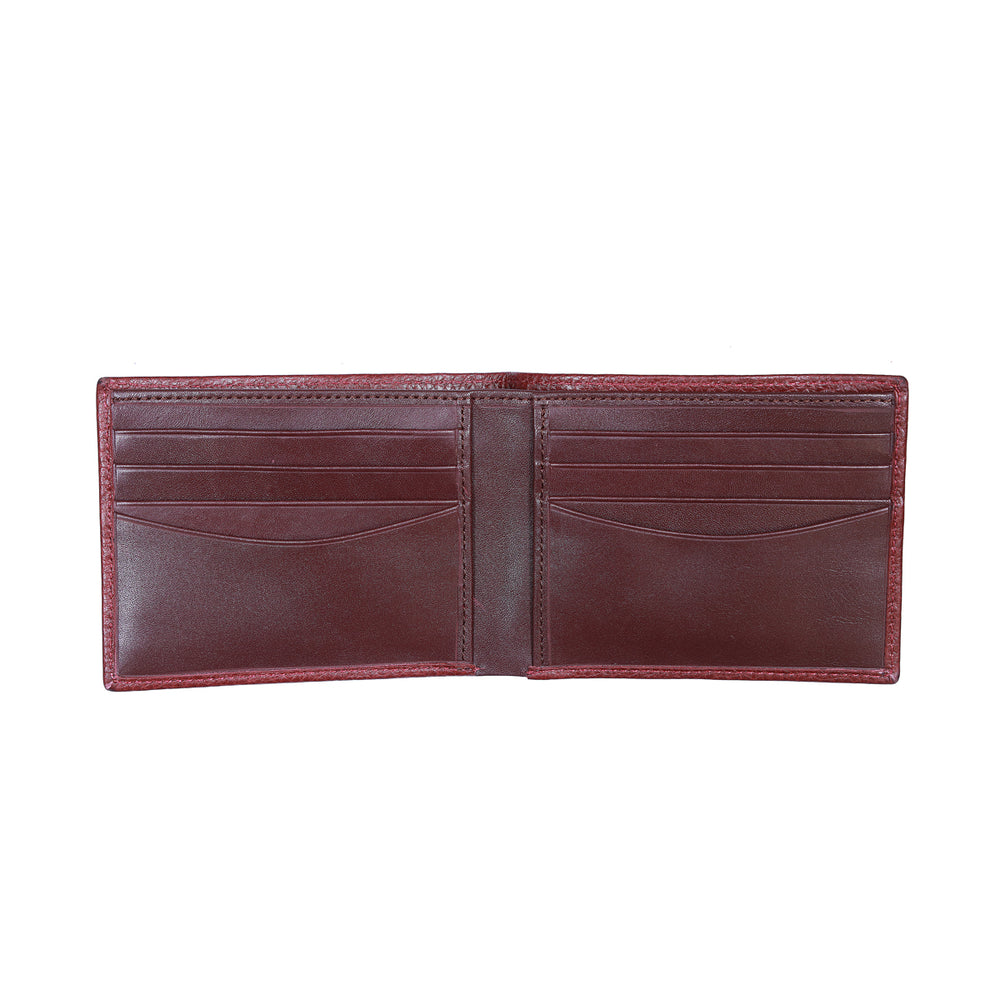 Bi Fold Wallet - Burgandy